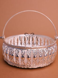 Plain German Silver Basket