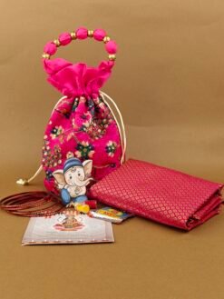 Simple Embroidery Potli Hamper