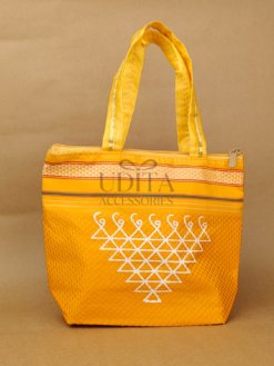 kolam printed hand bags
